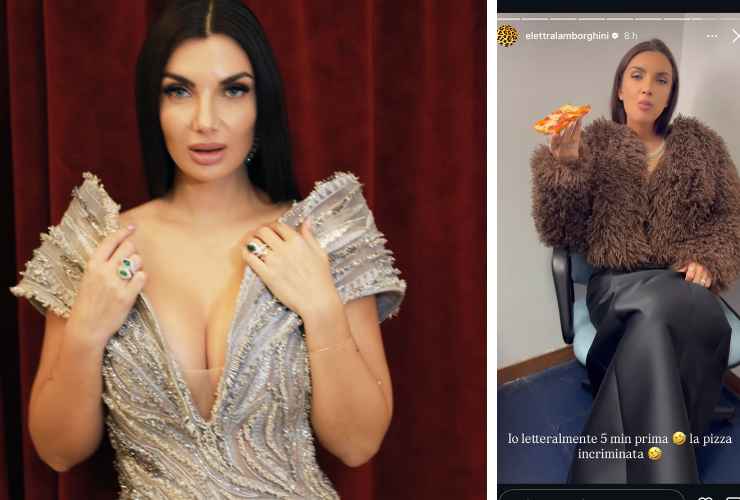 Elettra Lamborghini pizzicata così - Alberghierofiuggi.it (Fonte foto @elettralamborghini)