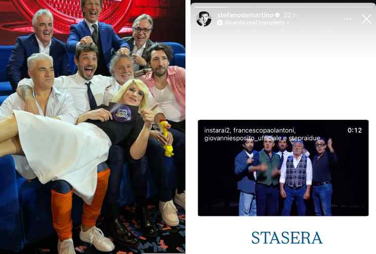 Stefano De Martino grande annuncio - alberghiero.it (Fonte foto @stefanodemartino)